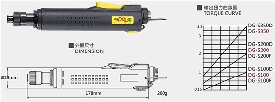 Mini industrial grade precision brushless electric screwdriver